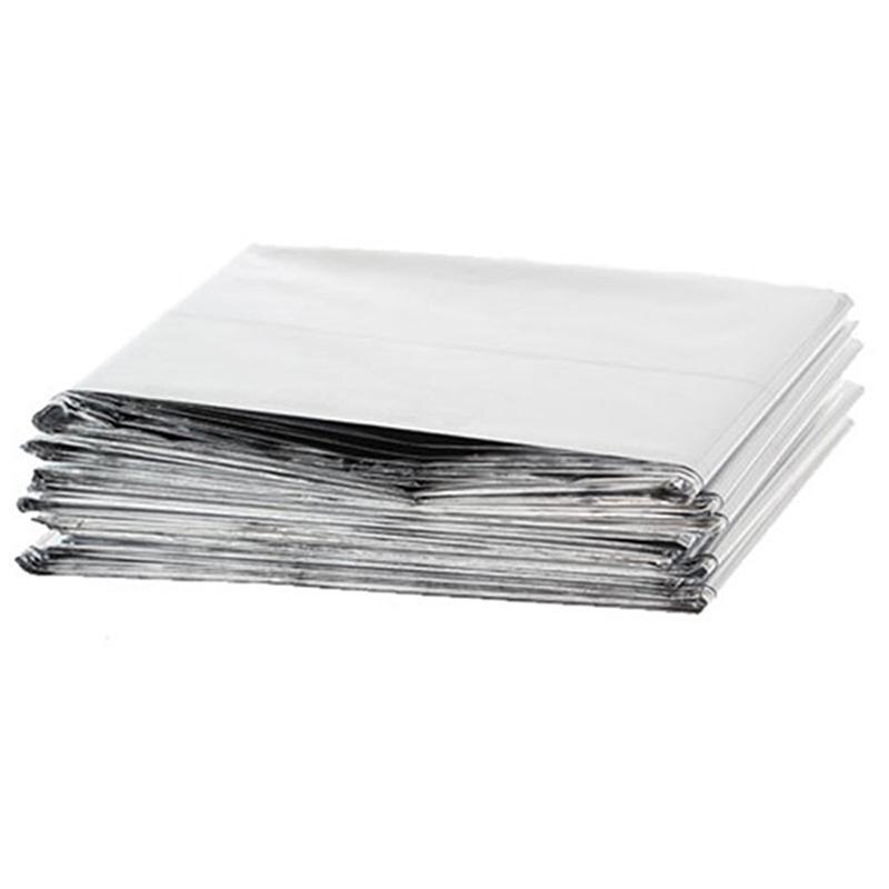 Láminas de aluminio para mantener el calor, película Mylar reflectante multiusos, manta fina, suministros de casa verde para tienda de casa, 5 uds./6 uds.: 5pcs