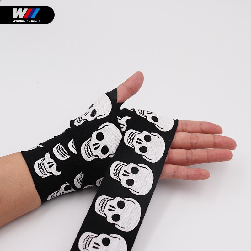 3m/5m Boxen Boxbandagen Schädel Bandage Stanzen Hand wickelt MuayThai MMA Boxen Schulungen Handschuhe Handgelenk Schützen Faust schlagen Handschuhe