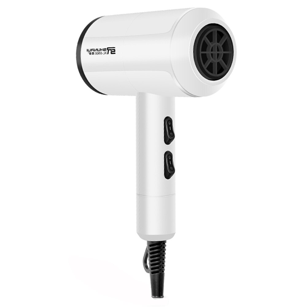 Hair Dryer Strong Wind Hair dryer Salon Dryer Cold Wind Negative Ionic Hammer Blower Dry Electric Hair Dryer EU: White / EU