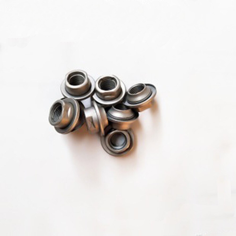 Bicycle Axle Gear Bike Black Cone Cycle Hub Iron Nut 8/3 Rear 2pcs Axle M8 M10 With Dust Protector Rear Axle Gears Cycling Parts