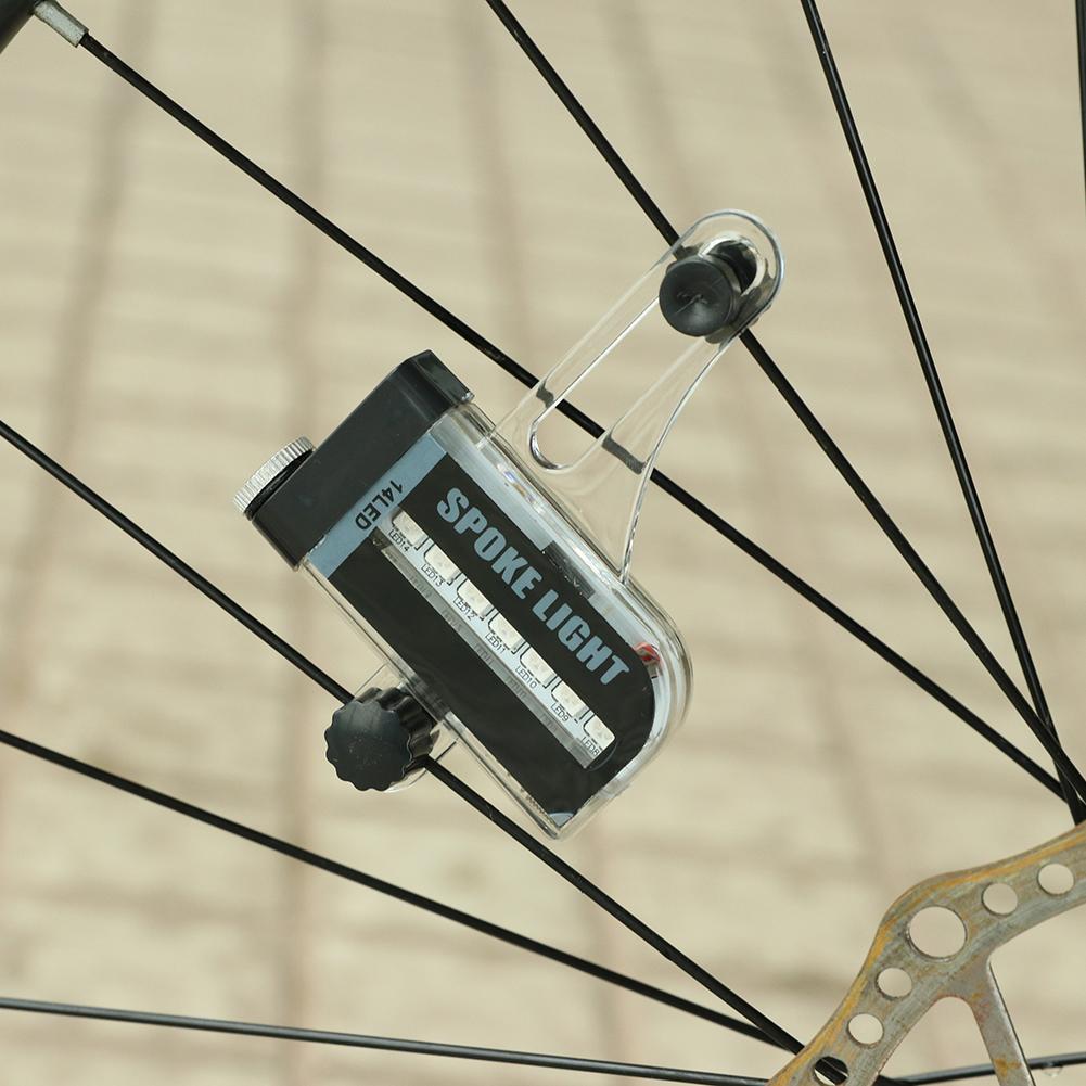 2 stks Waterdichte Fiets Spaaklicht Vervanging LED MTB Mountainbike Wiel Veiligheidswaarschuwingslampje Fietsuitrusting