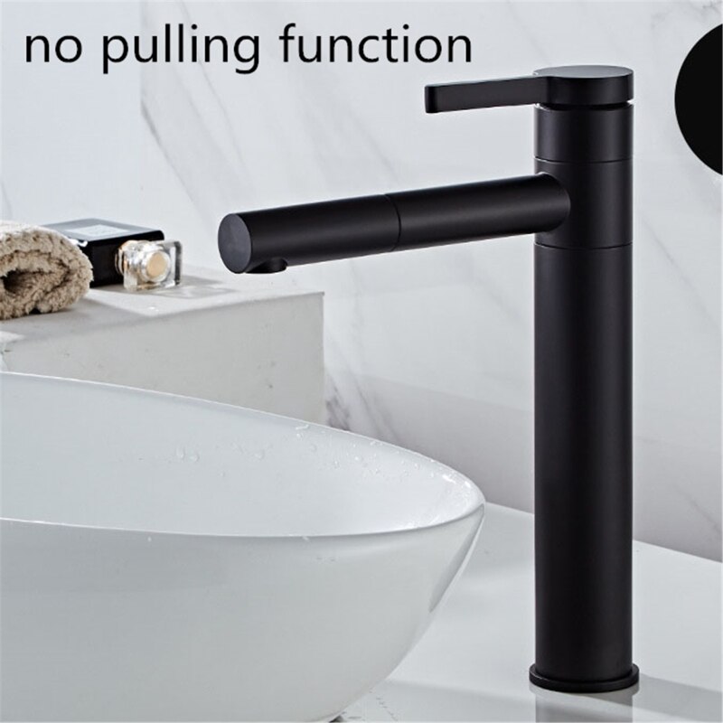 Badrum köksfat kran enkel handtag dra ut spray diskbänk kran 203f: 7 hh 1000977- b -bk2