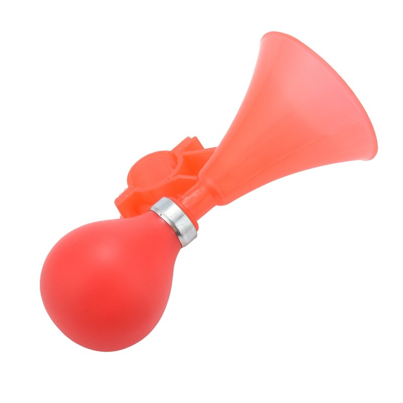 Tromba per tromba d'aria in plastica per bici da manubrio diametro 22mm rosso