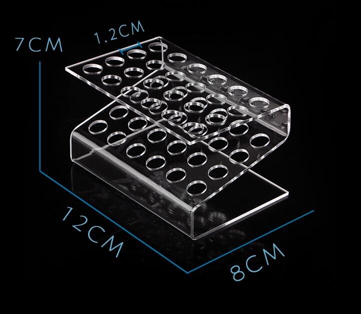 Marker Pen Houder Acryl Bureau Organizer 2 Maten Organizer Opslag Voor Art Markers Pennen Borstel Pennen Display Rack: 1