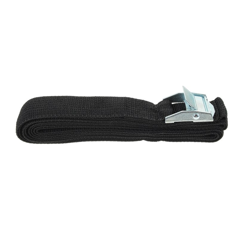 Sangle d'arrimage de corde de Tension de voiture 5M, sac de bagages, ceinture à cliquet solide, arrimage de cargaison avec tendeur de corde, boucle métallique de remorquage