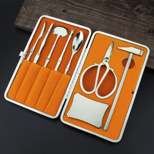 Abridor de cangrejo, utensilios de cocina, tenedor para langosta, mazo, alicates, utensilios de cocina, tijeras de mariscos, Kuchnia Akcesoria, herramientas útiles DE50HX: Default Title