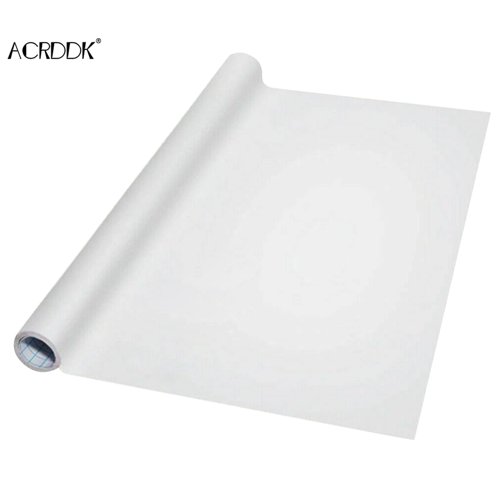 Adesivo per lavagna Promemoria impermeabile Bacheca per messaggi Lavagna per lavagna Insegnamento della pittura Lavagna per adesivi graffiti 45 * 100 cm: Avorio