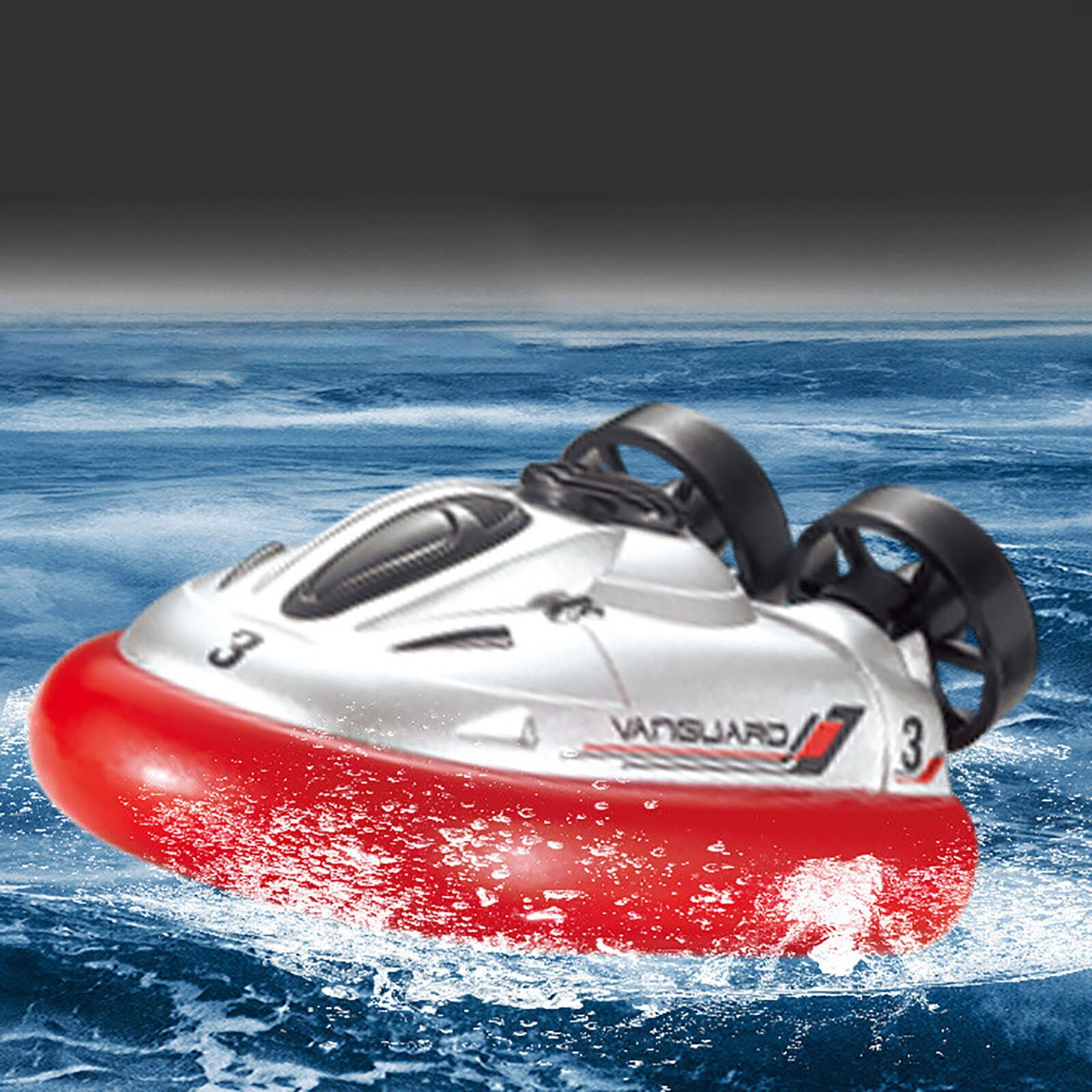 Mini bateau gonflable électrique pour enfants, jouet Usb 2.4g, Hovercraft sans fil, télécommande de vitesse, jouet électrique # Z
