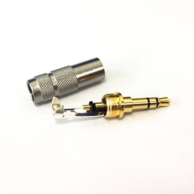 2 stks 6.35mm mono mannelijke connector solderen microfoon plug straight type