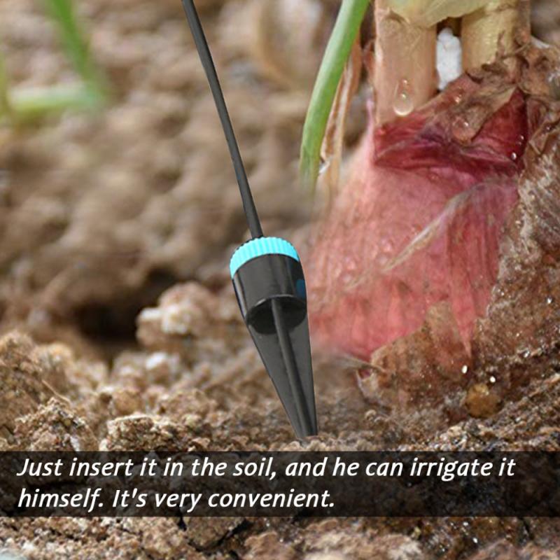 10-Head/set Drip Irrigation Kit Plant Watering System Adjustable Irrigation Water-Saving System For Garden Flower Plant