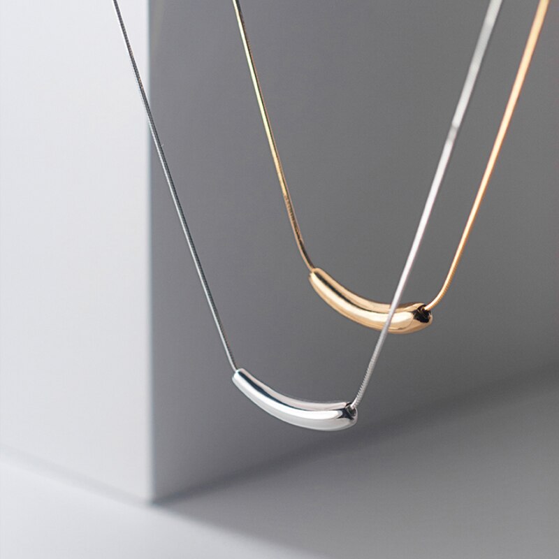 HUANZHI 2020 Nuovi Alla Moda del Metallo Geometrica Irregolare Melanzana girocollo Collana in Oro Argento di colore per Le Donne Delle Ragazze Del Partito Dei Monili