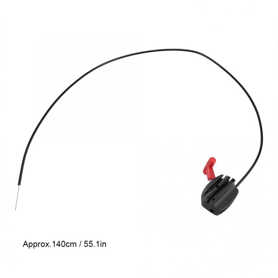 Lawn Mower Alloy Throttle Cable Switch Lever Control Handle Kit for Lawnmower