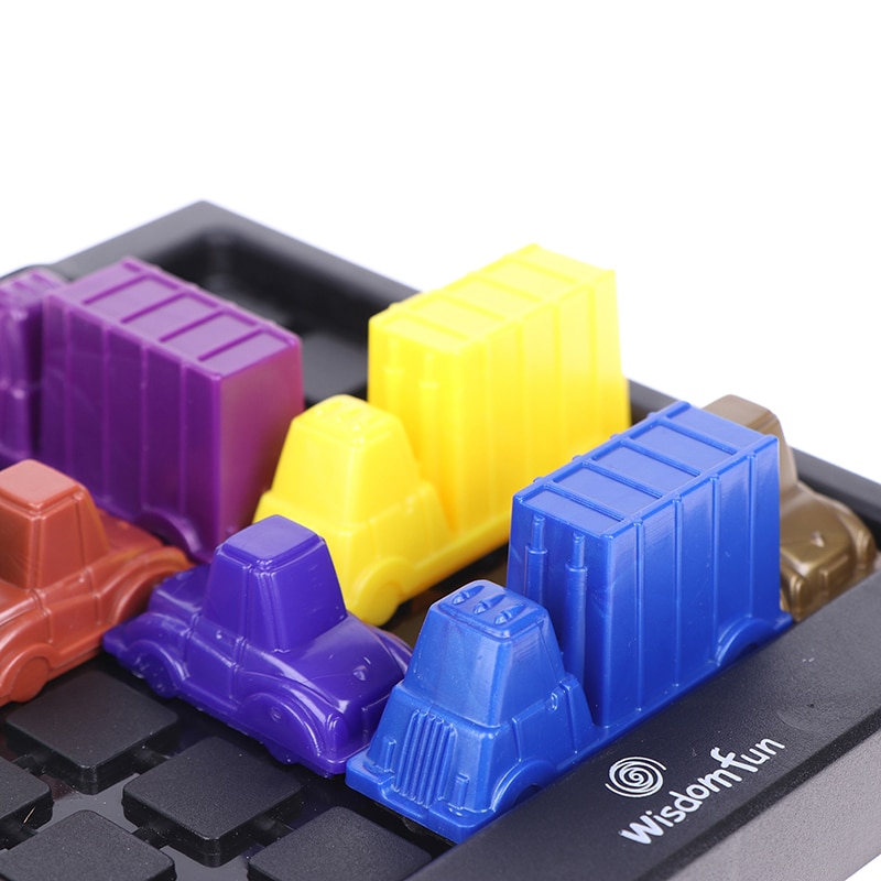 Fun Rush Hour Traffic Jam Game Backup Logic Game Children's Smart Toys To Kill The Boring Time To Relieve The Stress Artifact