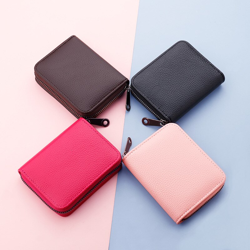 20 Bits Credit Card Holder Wallet Driver's Lisence Cover For Car Documents Multi Pockets Business Card Holder Card Wallet Case