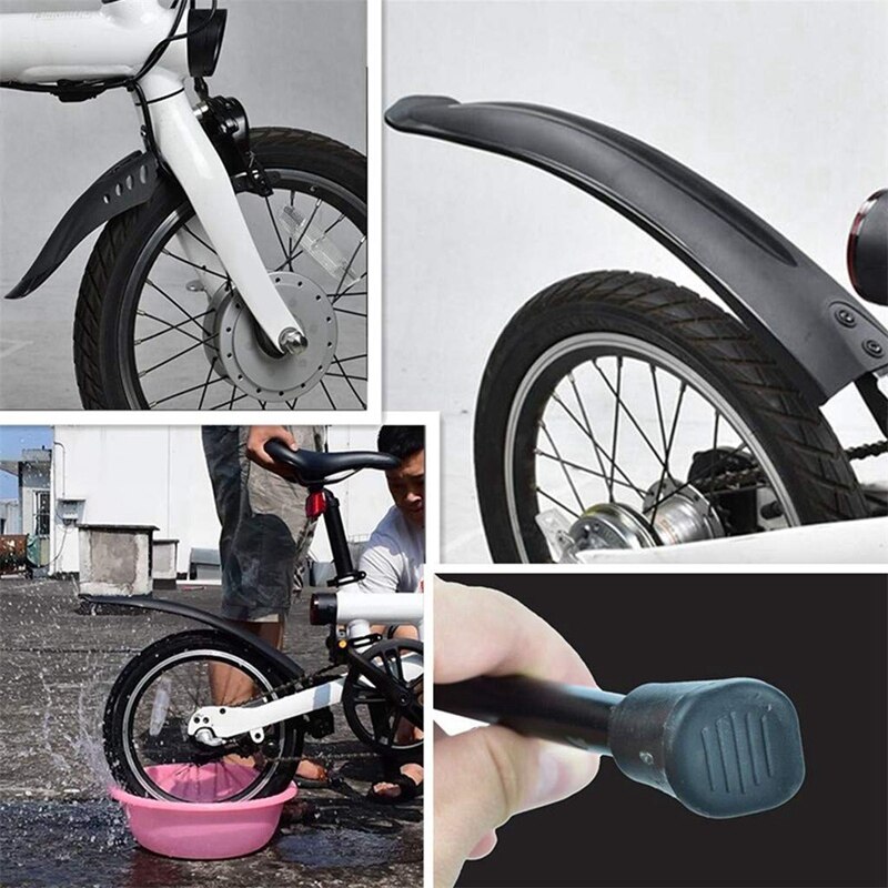 Guardabarros delantero y trasero para bicicleta eléctrica, soporte de trípode para Xiaomi Mijia, Qicycle, Ef1