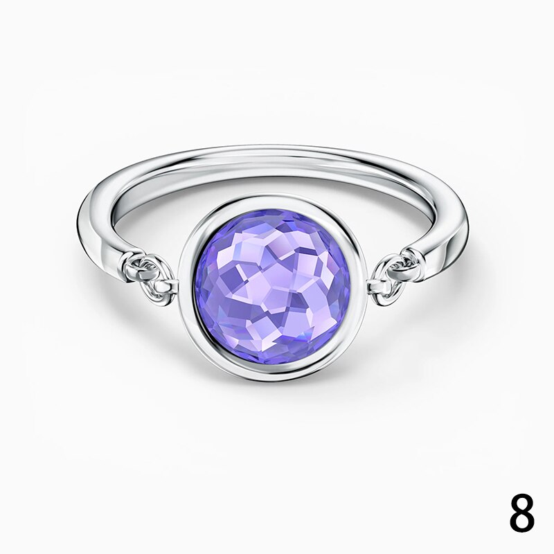 Swarovskis Originele 1:1 Prachtige Tahlia Kristal Ketting En Kristallen Ring En Kristallen Oorbellen Dames Mode Sieraden Set: 5560946 8
