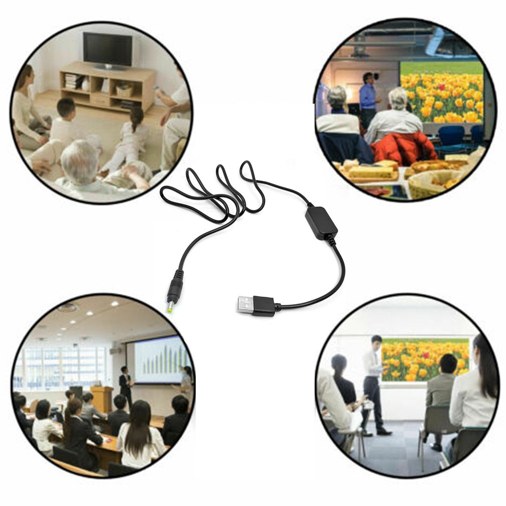 Dc 5V 2A Drive Usb Kabel Verbeteren Spanning Met Dc 4.0*1.7Mm Voor Dc Coupler Dmw DCC3 DCC6 DCC8 DCC9 DCC11 DCC12 DCC15 EP-5A EP-5B