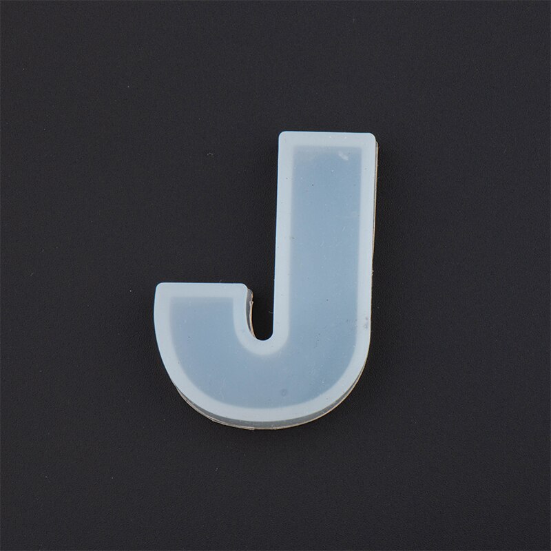 Digital English Alphabet Epoxy Resin Molds Mixed Style Silicone Casting Molds For DIY Jewelry Making Findings Supplies Component: J