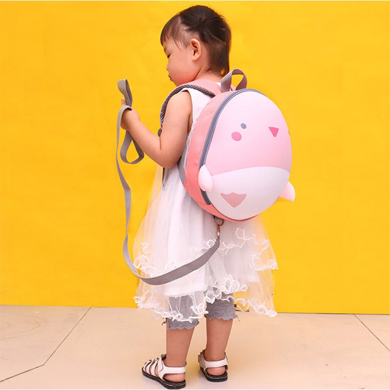 Sac à dos multi-usages Anti-perte pour enfants, sac d'école avec corde détachable, harnais de sécurité