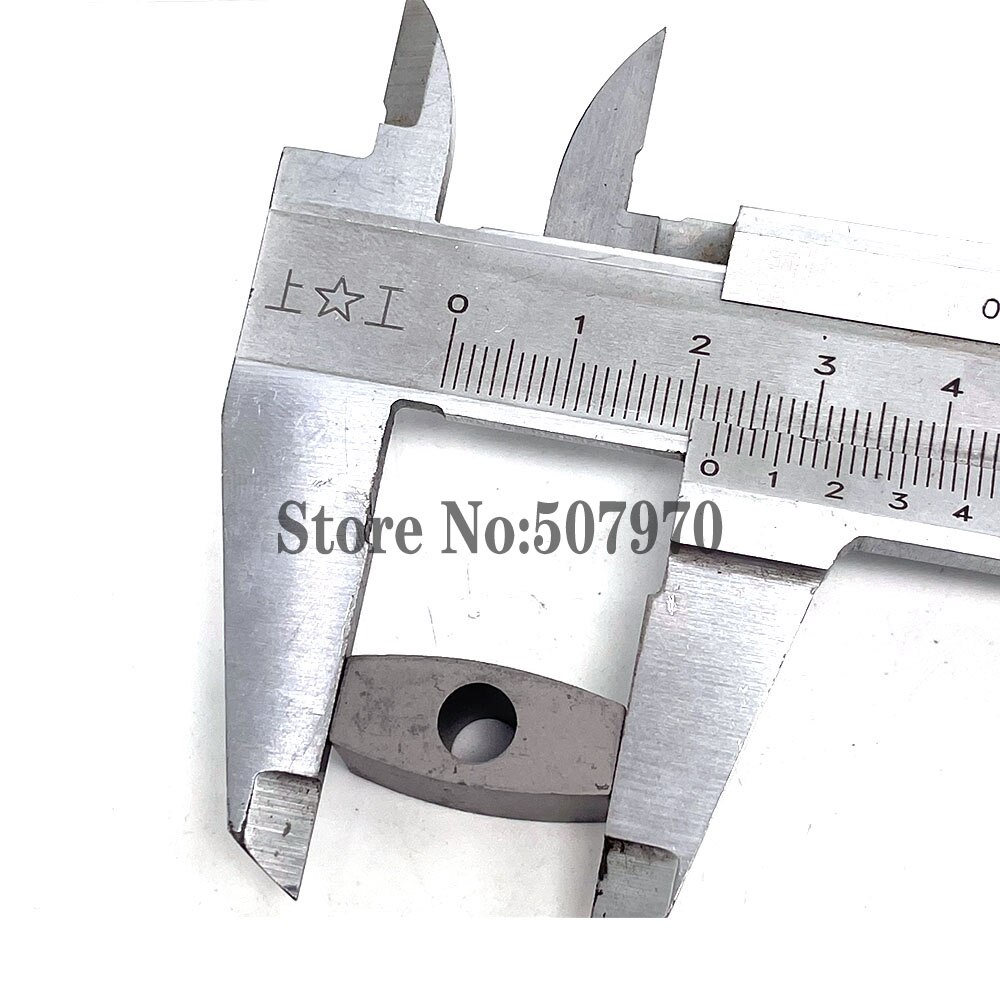 Wire Cut Parts Tungsten Carbide Conductive Block 22.5*9.6*12*6mm 5pcs for CNC Wire Cutting Machine