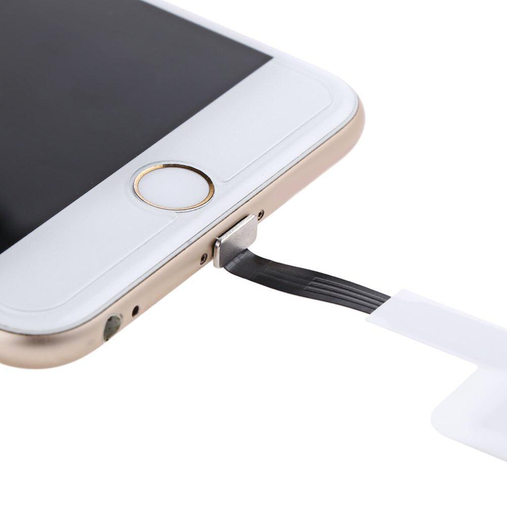 Alloet Draadloze Oplader Receiver Coil Pad Voor Iphone 5 5S 6 6S 6S Plus Ipad Mini Smart qi Draadloos Opladen Adapter Mat