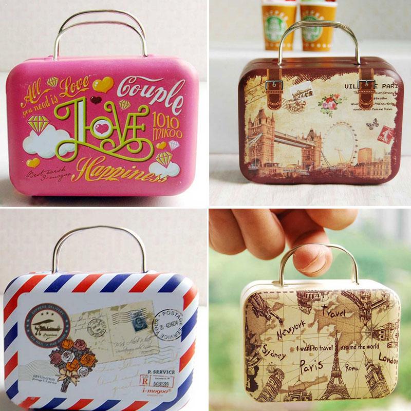 1:6 Mini Kofferbak Speelgoed Poppenhuizen Miniatuur Koffer Pocket Scène Meubels Huis Accessoires Diy Willekeurige Kit Dol Voor Kinderen Kleur X4G1