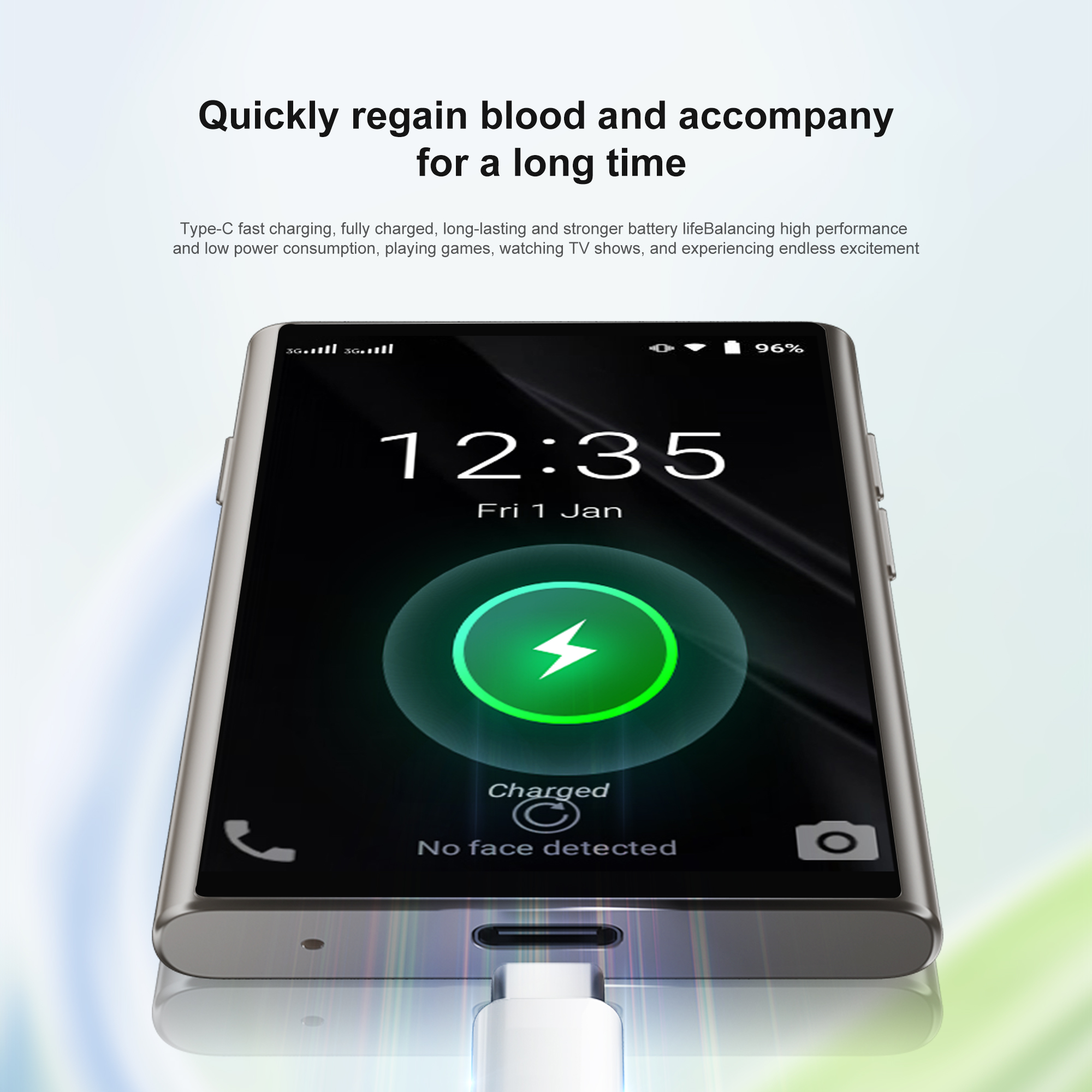 SERVO S26 Mini-Taschen-Smartphone 2 GB + 16 GB 3G WCDMA Android 9.0 System WIFI Hotspot Gesicht Freischalten Dual SIM klein Palme Smartphones