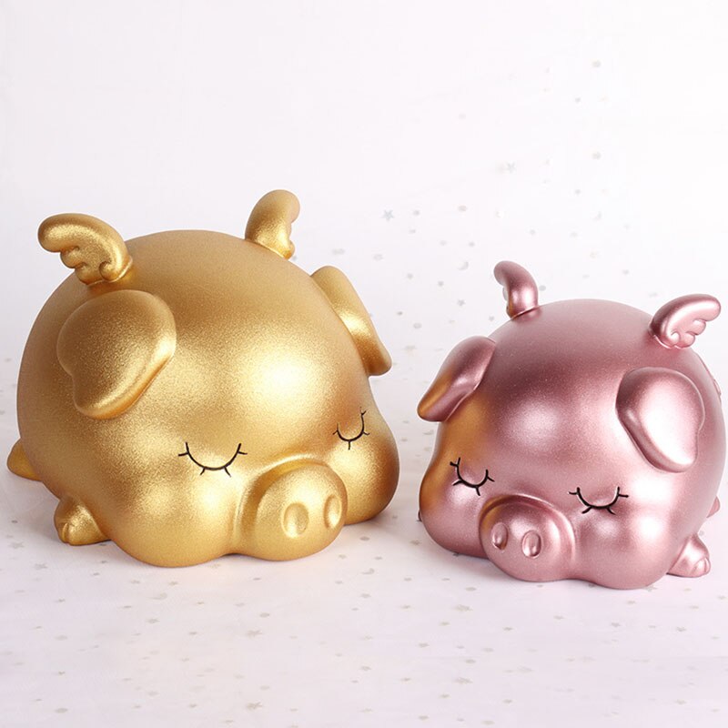 Grand cochon mignon tirelire grande tirelire pour enfants économisant tirelire coffre-fort tirelire banque Alcancias vas pot décor Animal