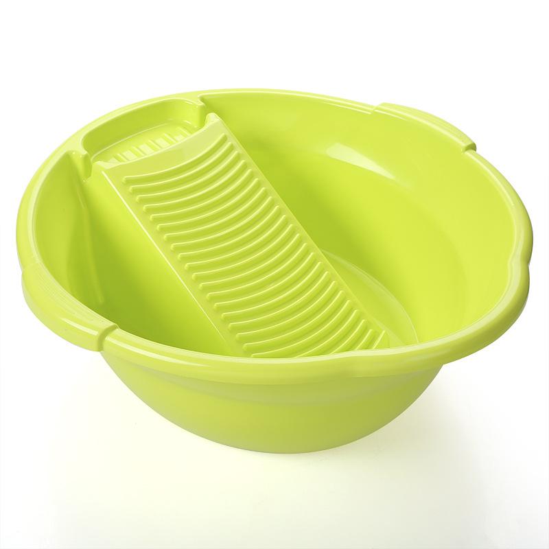 Lavabo de plástico, lavabo sudsy, lavabo de lavandería, syncronización sudsy: green