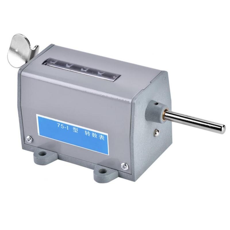Revolution counter 5 Digits Display Mechanical Resettable Rotary Revolution Counter for Recording Cable Meter