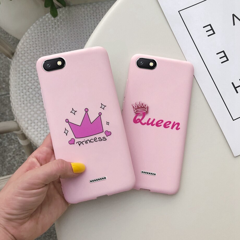 for Phone Case Xiaomi Redmi 6A Cute Silicone Cases Back Cover for Xiaomi Redmi6A Redmi A6 6A Bumper Cover Fundas Protector cases