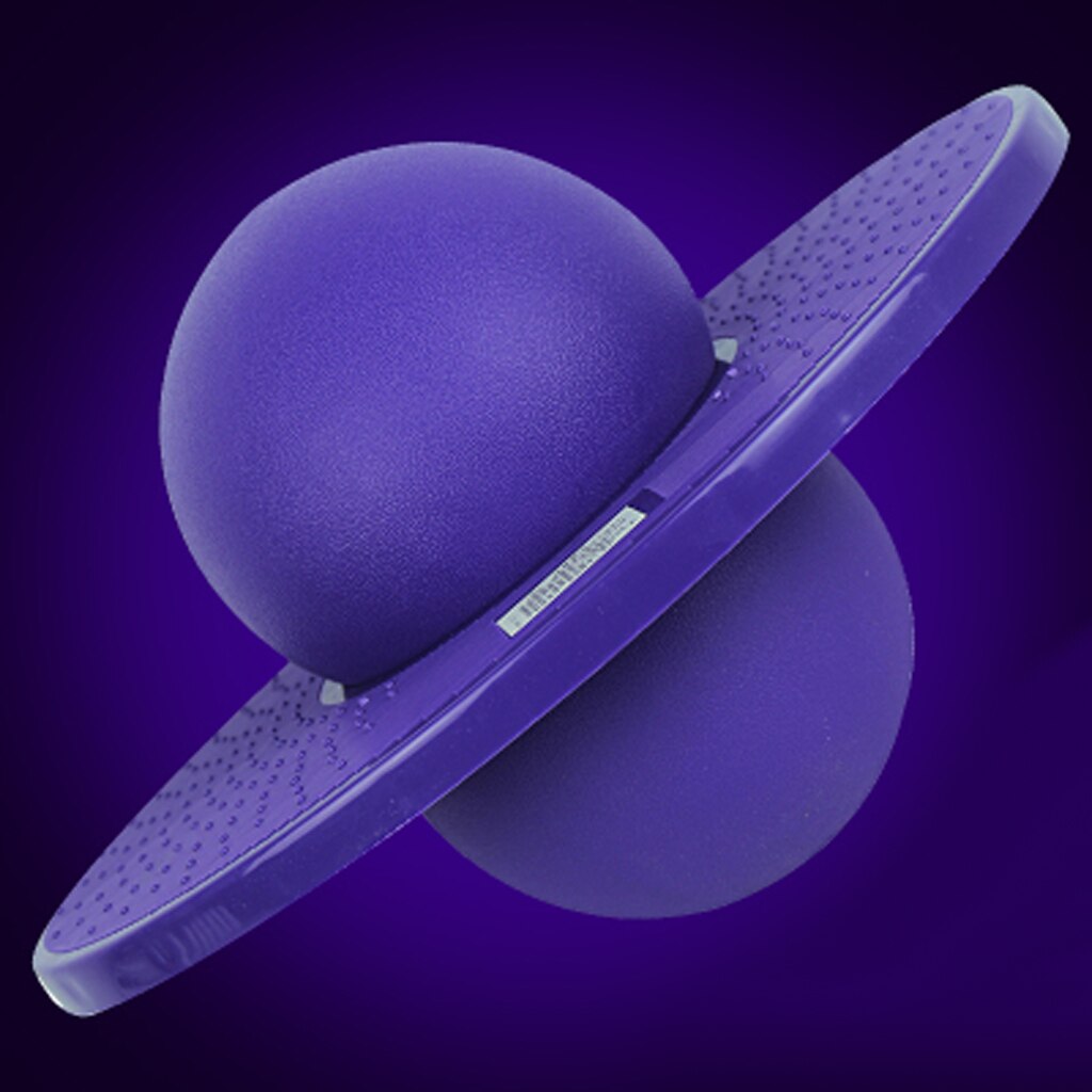 Plataforma de equilibrio para exteriores de verano, pelota saltador para niños, patio de recreo, deporte y entrenamiento, juguete de competición-púrpura