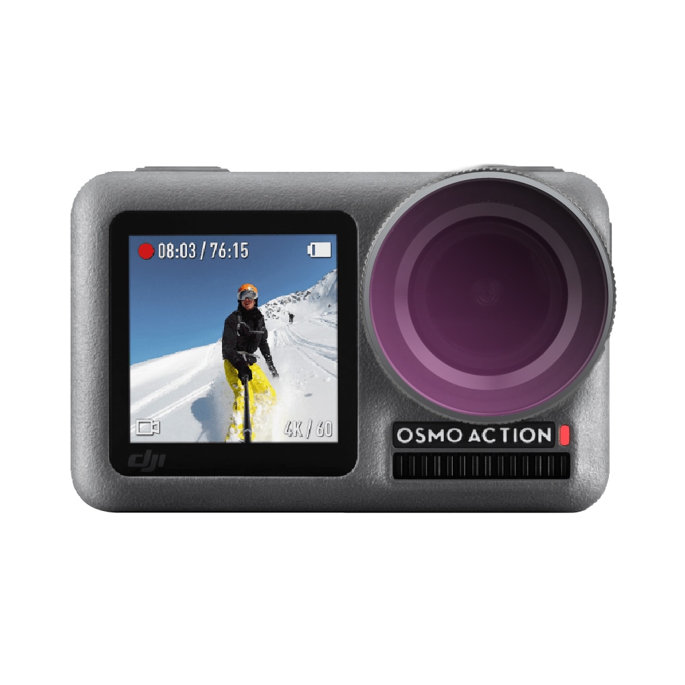 Osmo kit de filtros de lente de câmera, acessórios de ação, lente de câmera em formato de câmera ndpl cpl, filtro uv para dji osmo, acessório de câmera