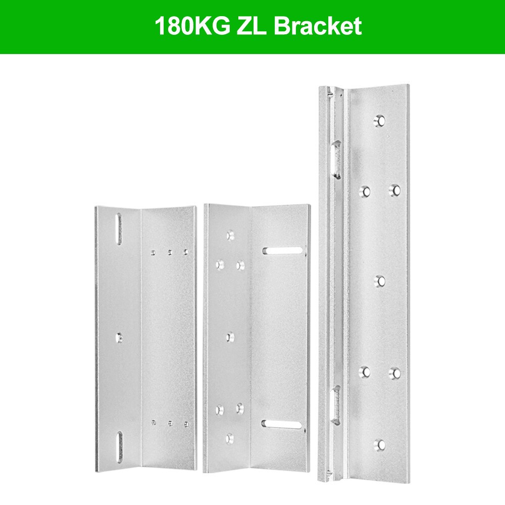 12V Electromagnetic Locks 180KG/350lbs Electric Magnetic Lock ZL U Bracket for Electronic Door Access Control System Waterproof: ZL Bracket ONLY