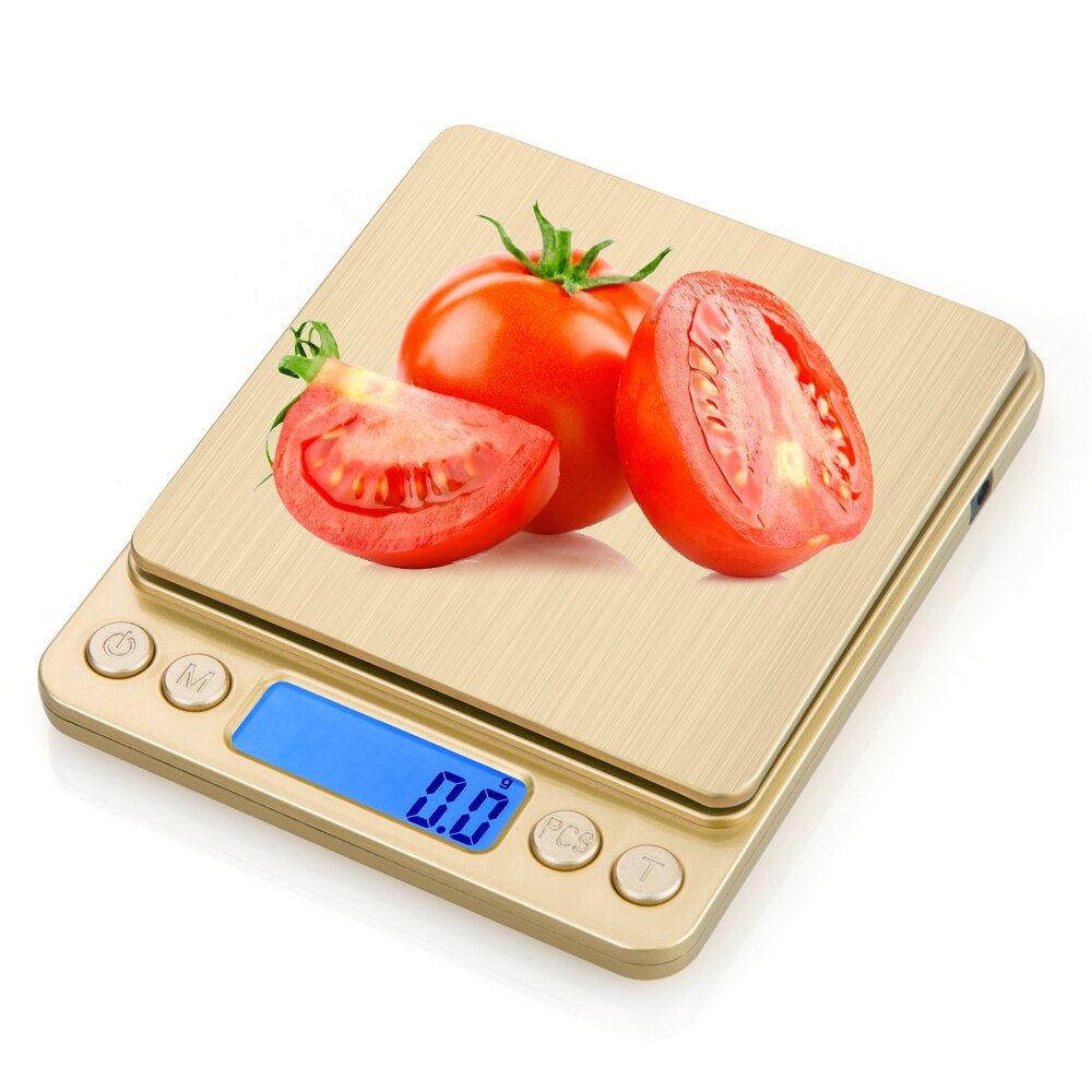 Digitaalinen minivaaka 3000g 3kg/2kg/1kg 0.1g tarkkuus taustavalo sähköinen taskupaino keittiön ruoan mittaustyökalut vaaka
