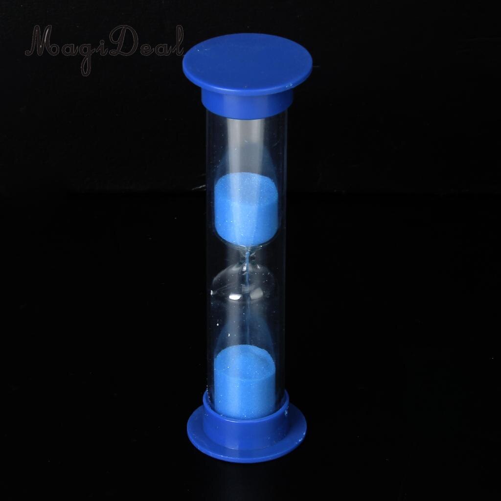 Magideal Home Decoratieve Kleine Klok Timer Countdown Zandloper Zandloper Zand Klok 1/2/3 Min Geel/Blauw/Rode Pick