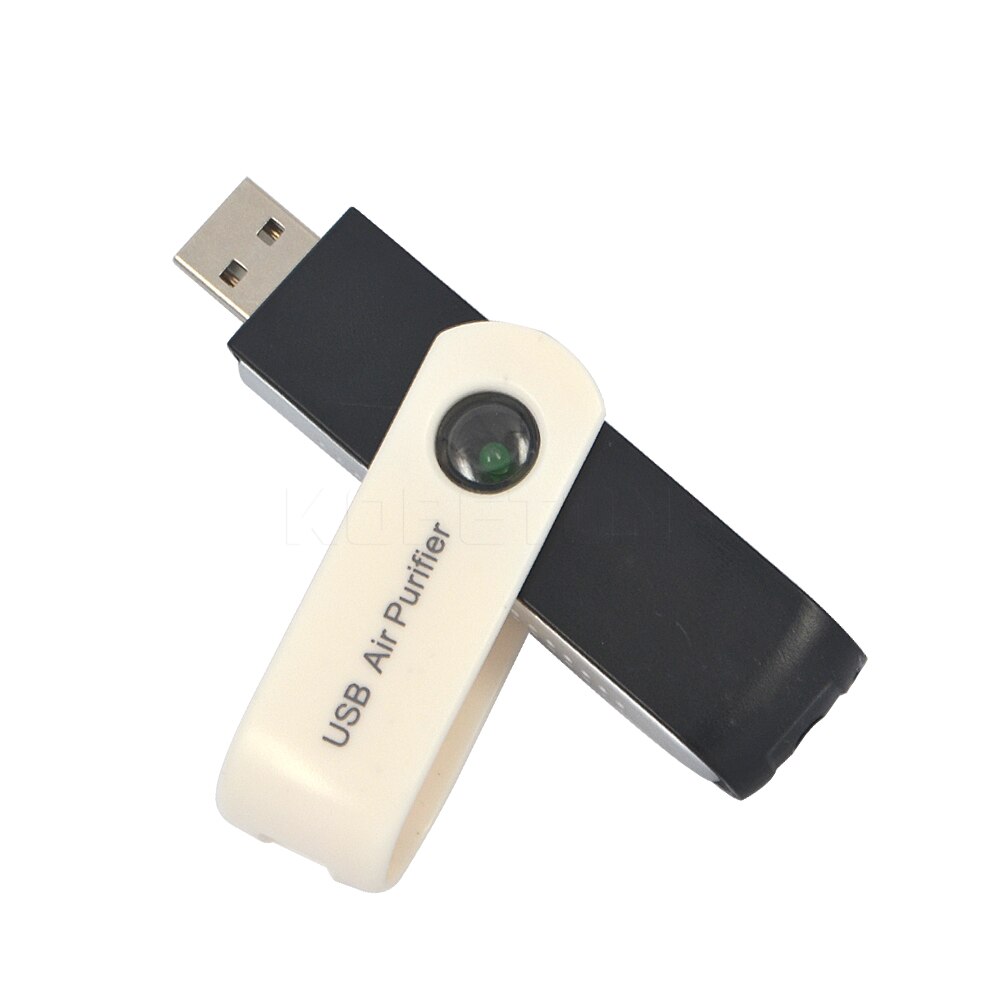 Kebidumei USB filtr powietrza mini USB jonowy filtr powietrza jonizator filtr powietrza USB przejściówka robić komputera PC