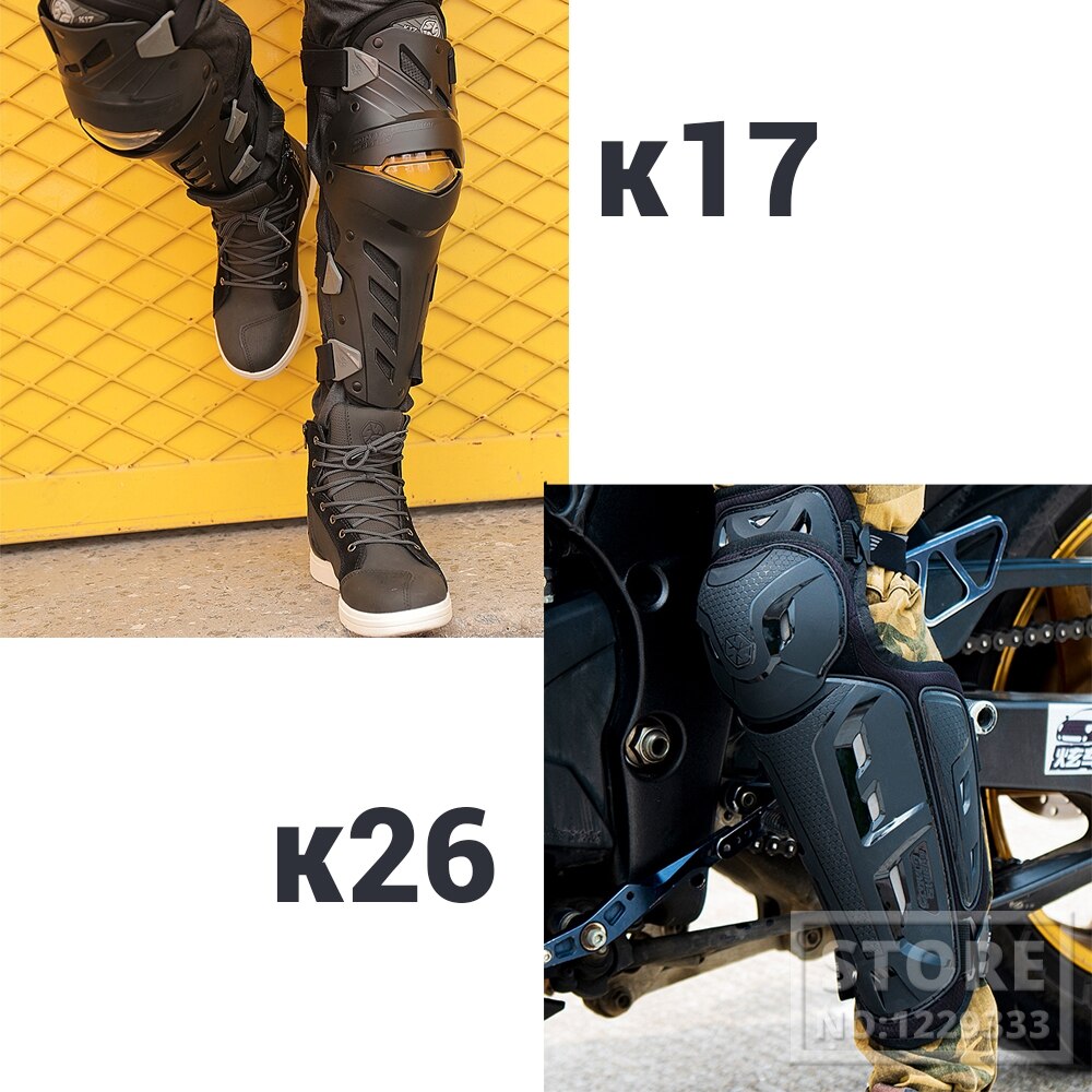 Scoyco Motorcycle Knee Pads Motocross Off-road Knee Guard Protective Gear Wearable Motocross Elbow Pads+Knee Pads Four Seasons