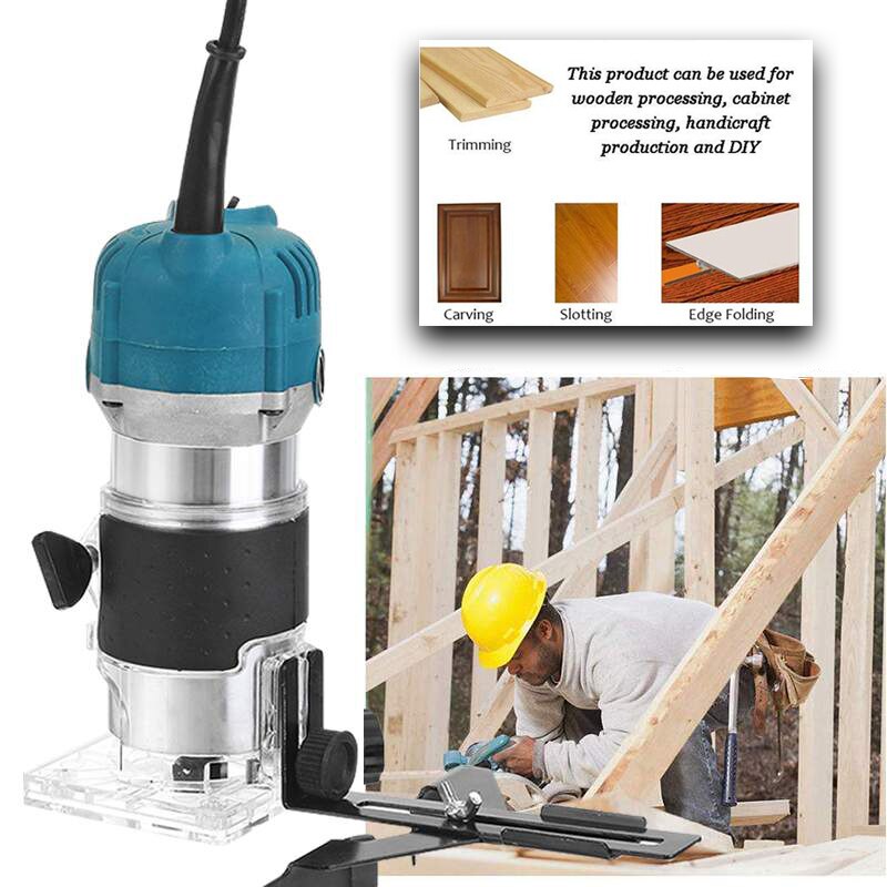 220V 3000W Wood Electric Hand Trimmer Woodworking ... – Grandado