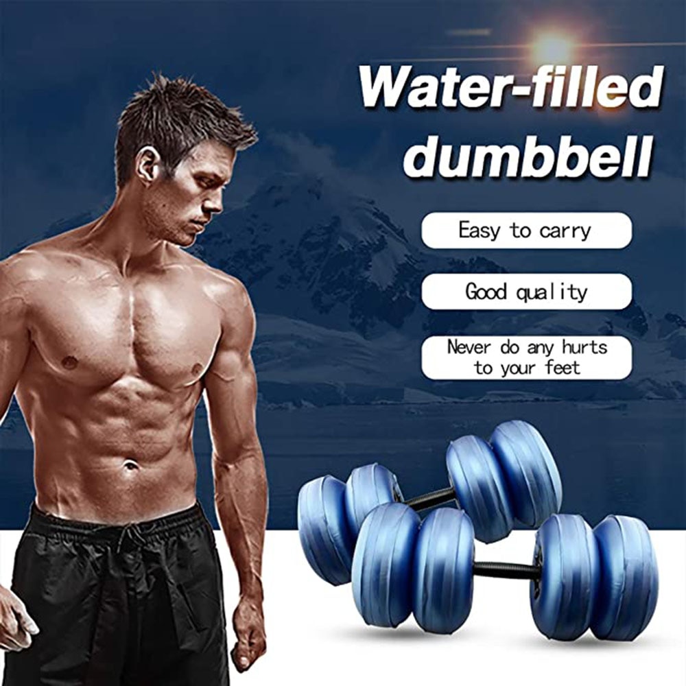 Juego de mancuernas ajustables para deportes de pesas para hombre, Kit de mancuernas portátiles plegables para ejercicio, 23kg