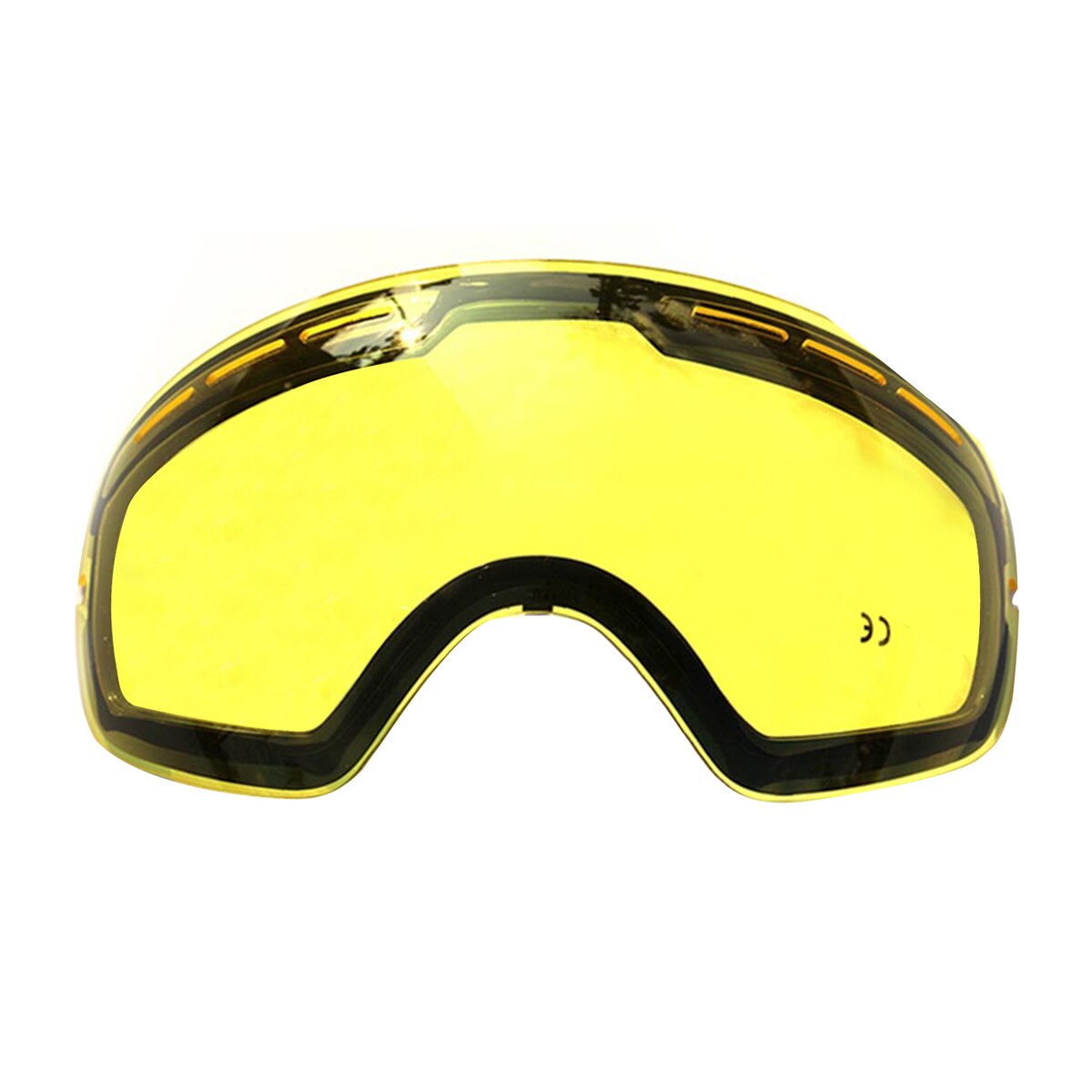 Dubbele Ski Bril Lens Anti-fog UV Bescherming Bril Night Zwak Licht Tint Weer Bewolkt Verhelderende Lens voor GOG-201: Default Title