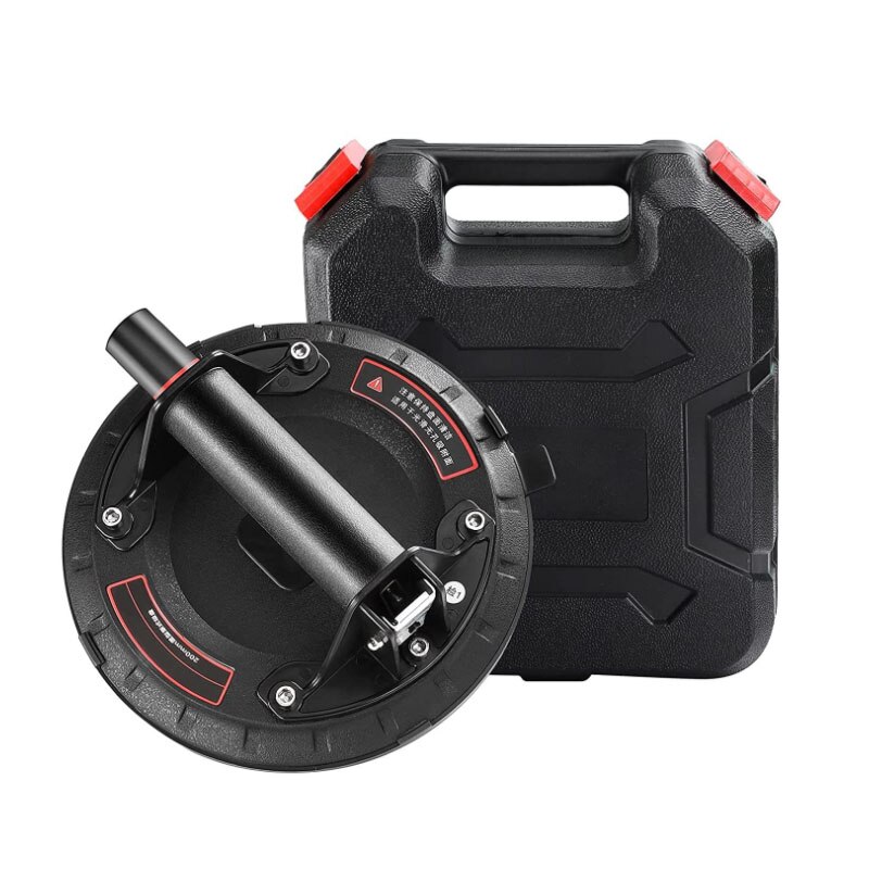 8inch Vacuum Suction Cup Heavy Duty Vacuum Lifter Sucker Carrier for Glass Granite Tile Manual Lifting with Strong Suction: C