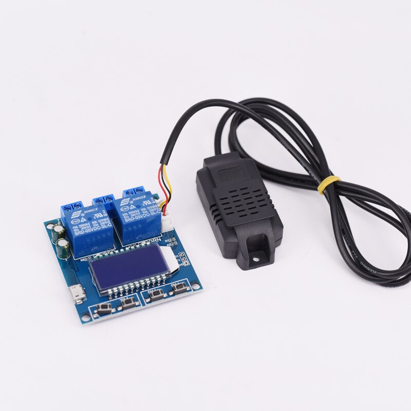 Digitale display LCD 5V12V temperatuur en vochtigheid voor incubator thermostaat schakelaar Multifunctionele Automatische