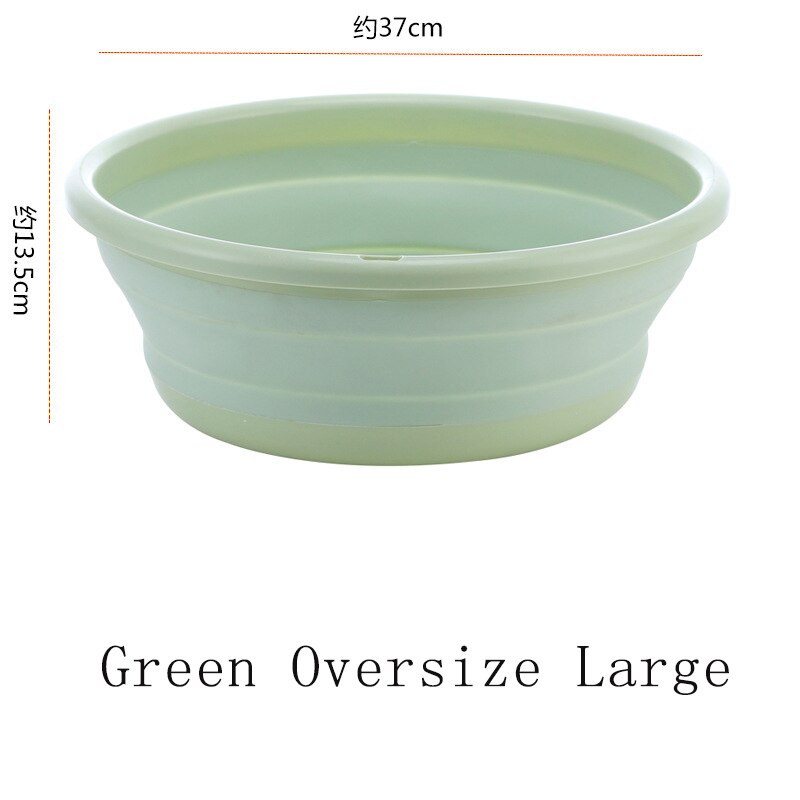 Portable Folding Washbasin Tourism Camping Foldable Basin Bathroom Gadget Kitchen Household Cleaning Tools Car Wash Basins