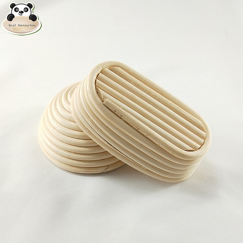 Cesta de pan de masa fermentada, sustituto de la masa fermentada, banneton, cuenco para pan, cesta redonda para pan, cesta de pan blanco