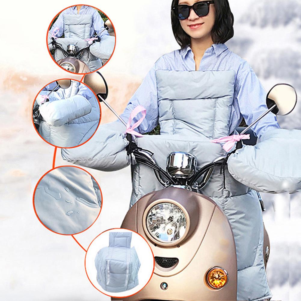 Motorfiets Been Lap Schort Cover met Stuur Moffen Waterdicht Winddicht Cover voor Winter