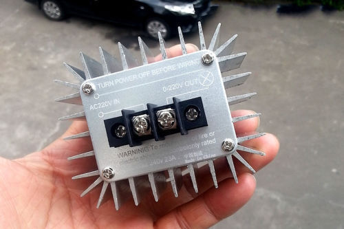 Regulador de voltaje SCR de 220V, 5000W, controlador de velocidad Moror, termostato de atenuación de luz