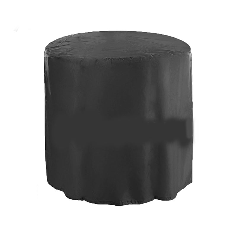 Waterdichte stoelhoes voor buiten, stofdichte meubelbeschermhoes, effen kleur, huishoudelijk product: Zwart