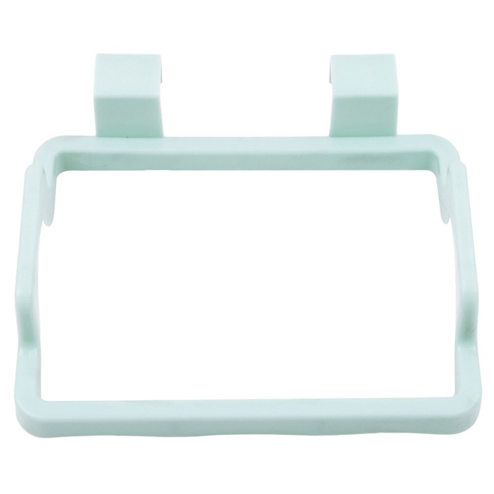 Portable Kitchen Cabinet Trash Rack Cupboard Door Back Hanging Trash Rack Storage Rack Holder Kitchen Gadgets Plastic