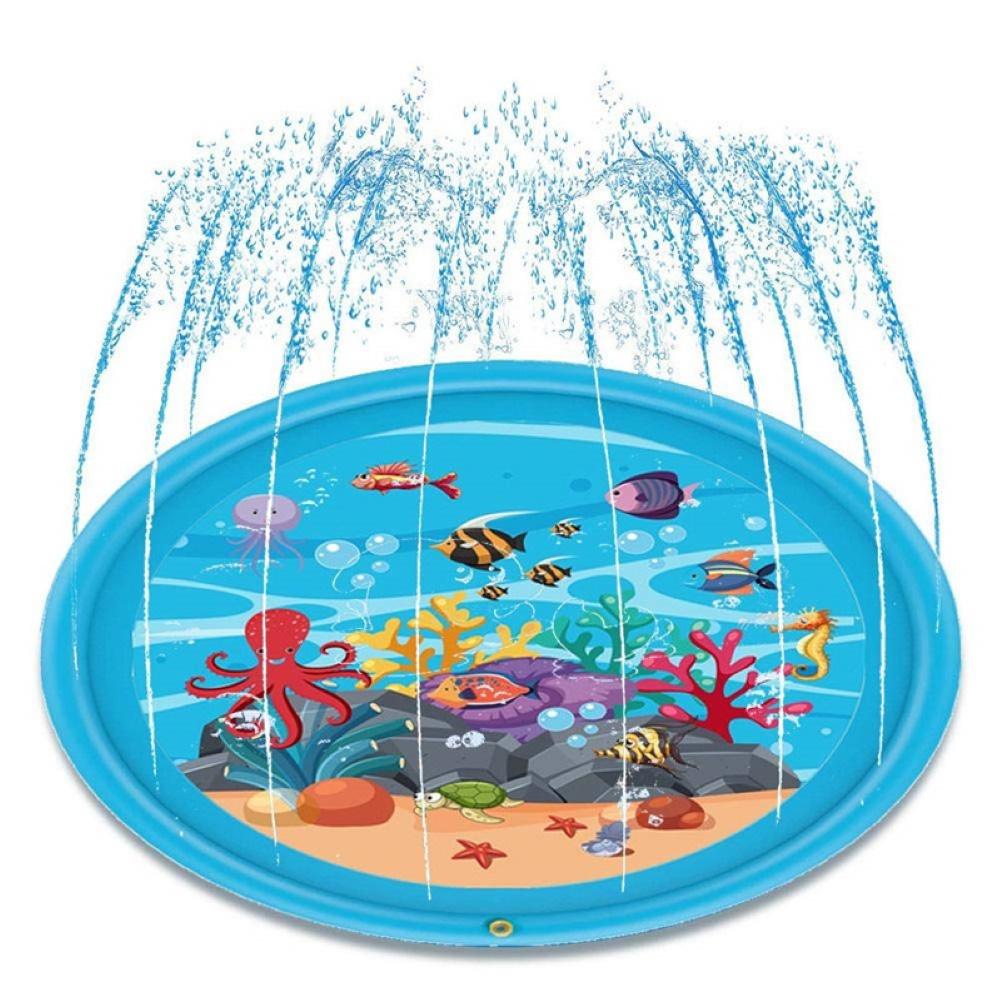 Del Fumetto dei capretti Animale Selvatico Estate Gonfiabile Cospargere SWaterproof E Anti-Skid Zerbino Acqua Game Pad Giocattolo